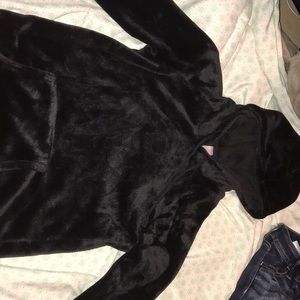 black super soft hoodie